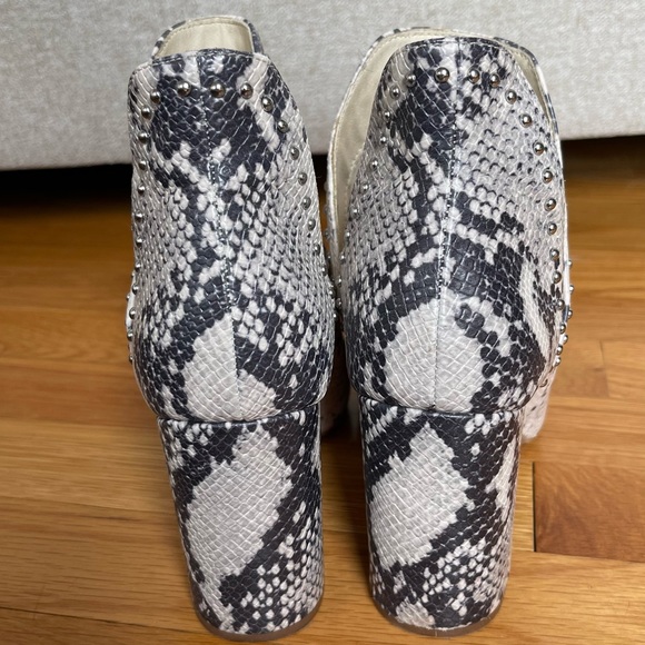 Steve Madden Nayna Snake Print Studded Bootie - Picture 4 of 6